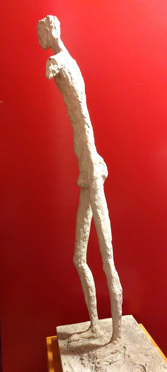 Homme sans bras (1) corps filiforme (partie du couple) H=93cm avec socle 