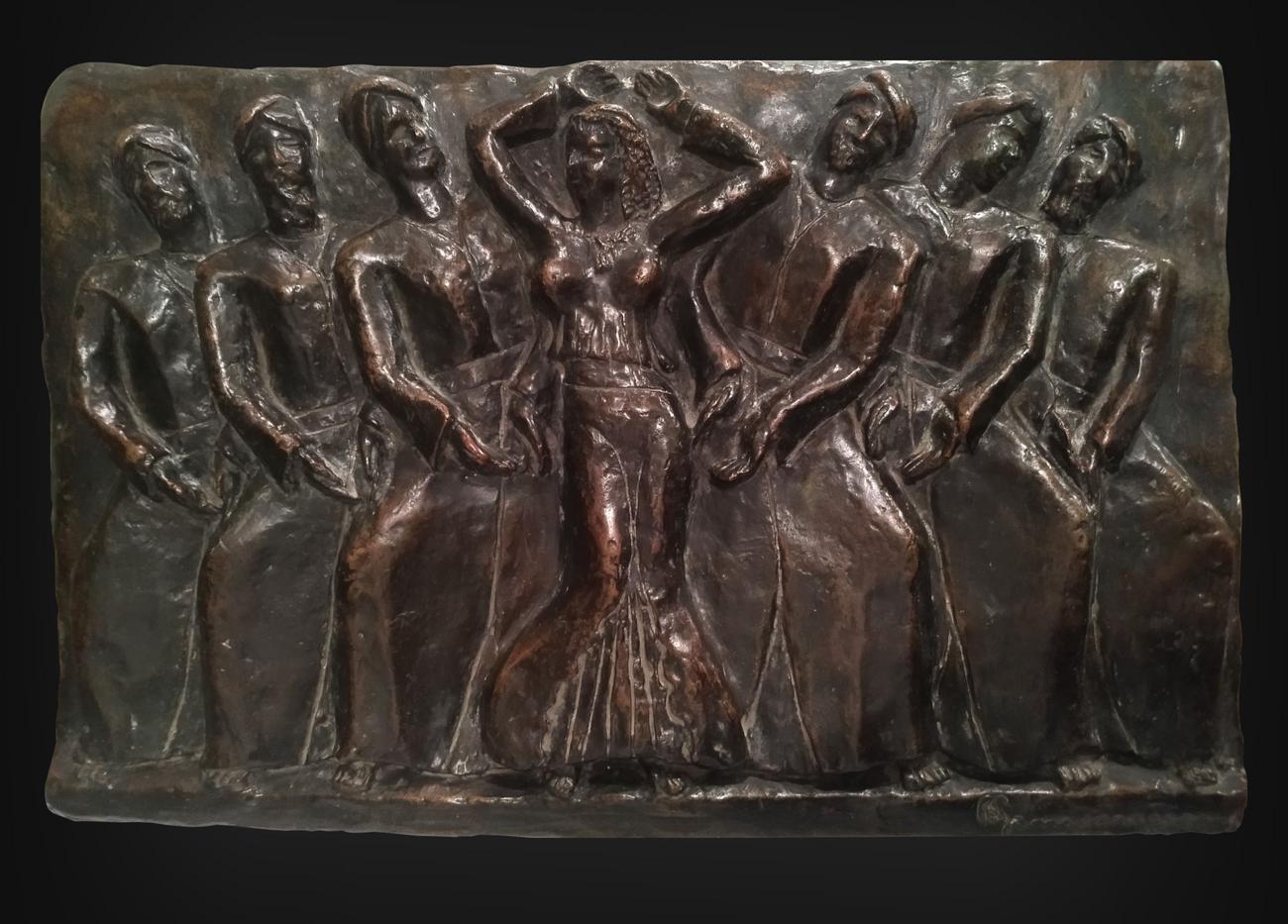 Danse bédouine, bronze (1)