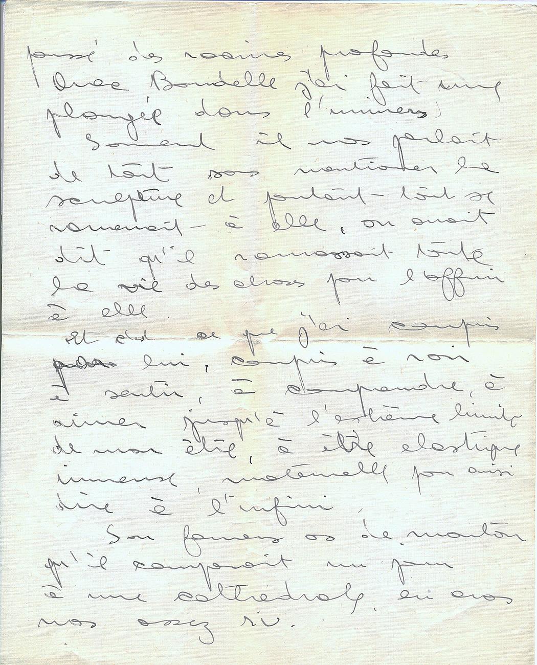 Feuillet manuscrit 2