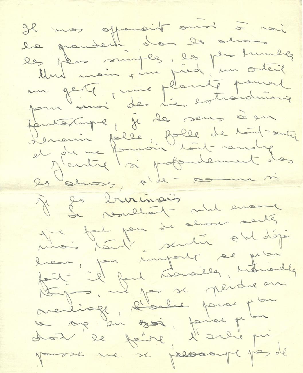 Feuillet manuscrit 3