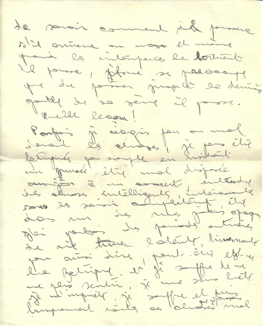 Feuillet manuscrit 4