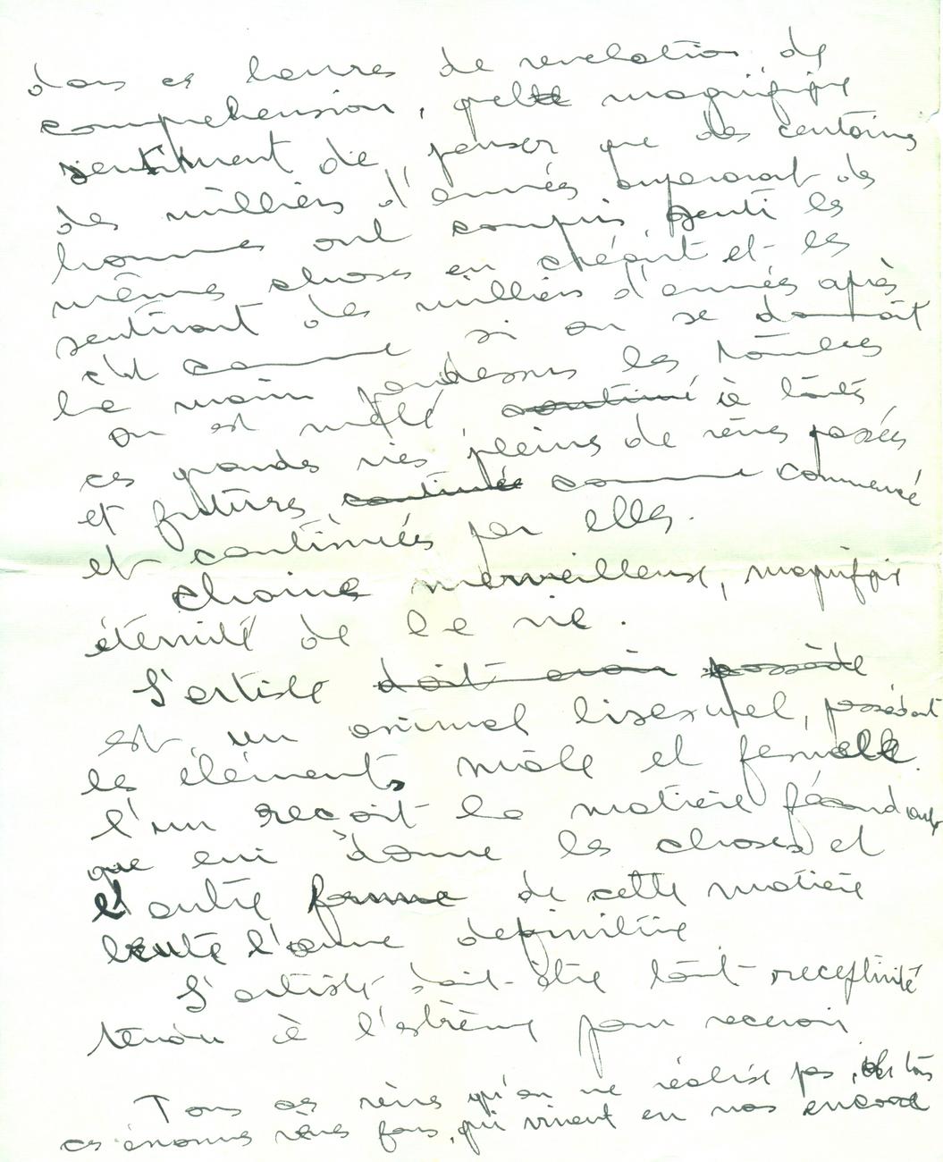 Feuillet manuscrit 6