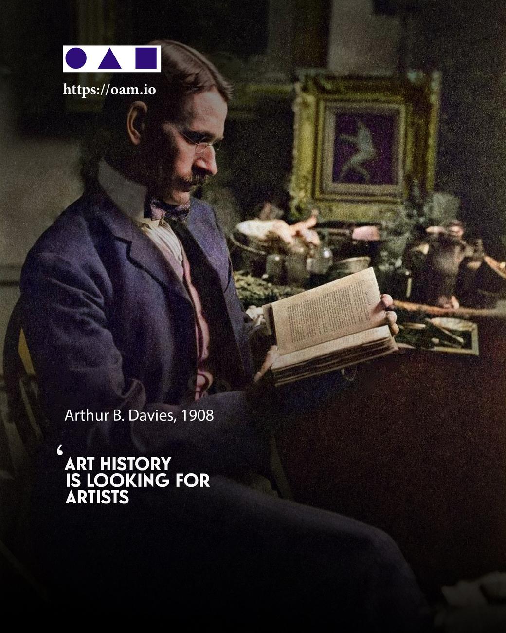 Arthur B. Davies, L'Histoire de l'Art cherche des artistes Arthur B. Davies, Rejoignez OAM, annoncez vos expositions, vendez vos oeuvres et créez votre catalogue raisonné