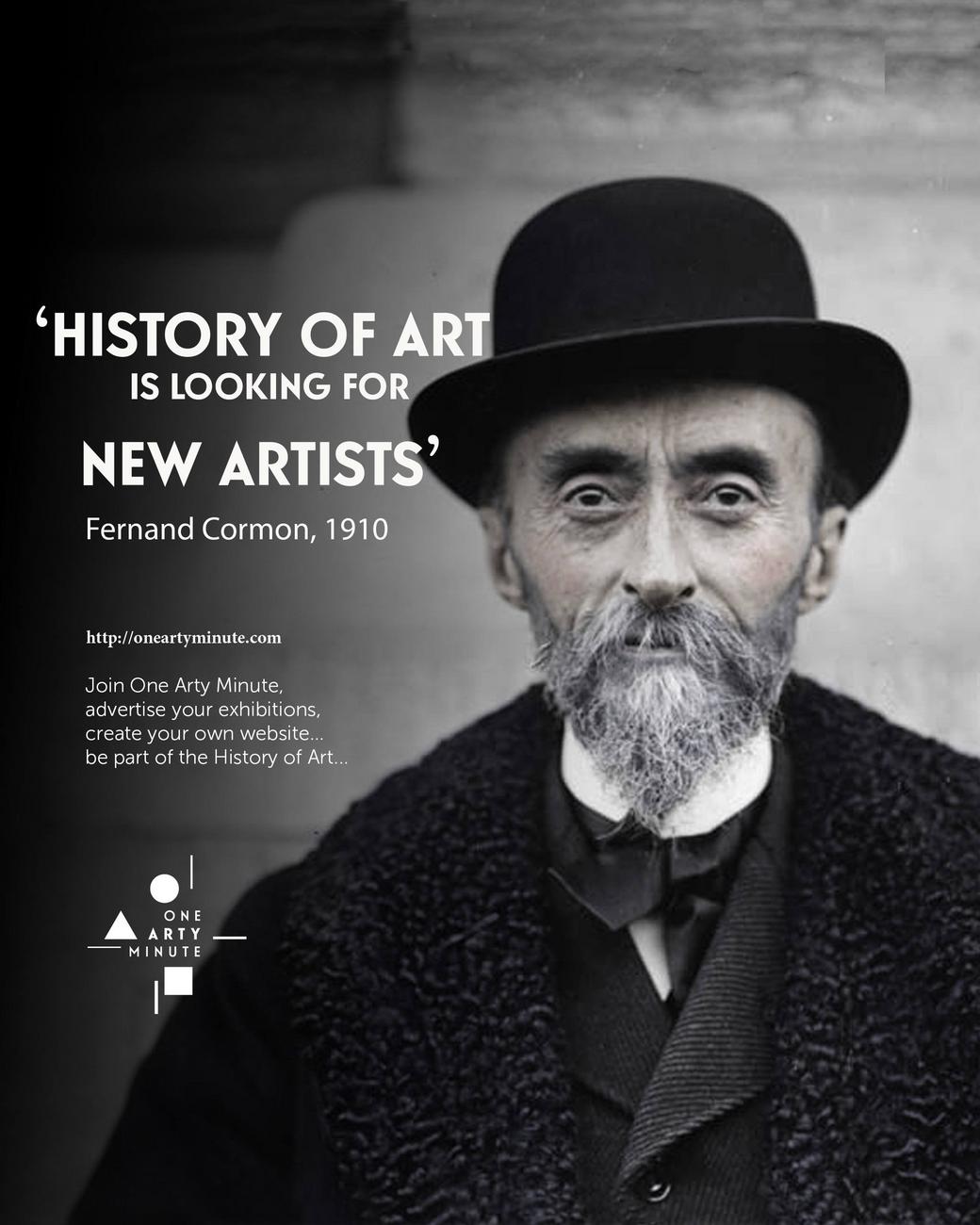 Fernand Cormon, Rejoignez OAM, annoncez vos expositions, vendez vos oeuvres et créez votre catalogue raisonné