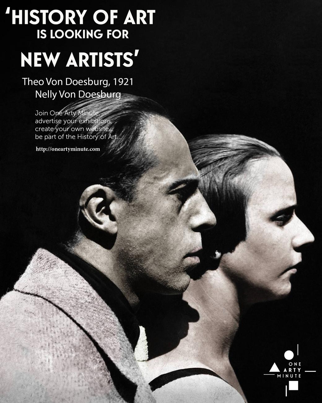 Theo von Doesburg, Rejoignez OAM, annoncez vos expositions, vendez vos oeuvres et créez votre catalogue raisonné