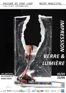 Affiche_Impression verre & lumière