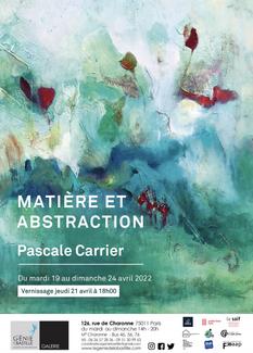 Pascale Carrier - Matière et abstraction