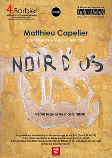 Matthieu Capelier-noir d'os