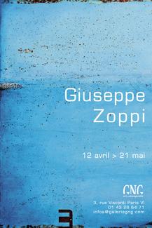 Affiche Giuseppe ZOPPI / Galerie GNG 2022