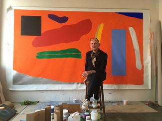 Philippe Van Snick dans son atelier