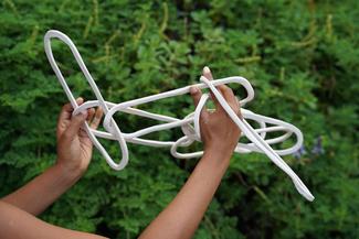 Minia Biabiany, note photographique, travail de recherche pour l'exposition pluie sur mer, céramique, 2022