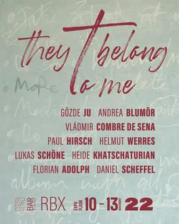 They belong to me | Gözde JU - B.A.R. (Roubaix) et Ausstellungsraum EULENGASSE (Francfort)