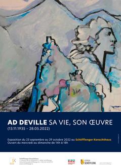 Affiche exposition AD Deville