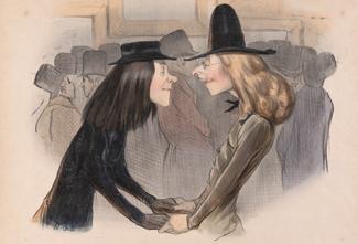 Honoré Daumier, "Mon cher je vous félicite"