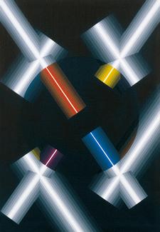 Horacio Garcia Rossi, Couleur Lumière, 1999