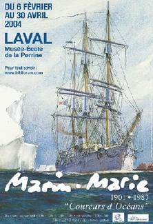 Affiche exposition Marin Marie