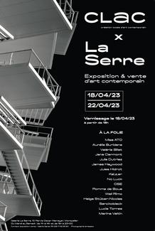 Affiche exposition "À la Folie" photo noir et blanc de Misa ATO, ©misaato