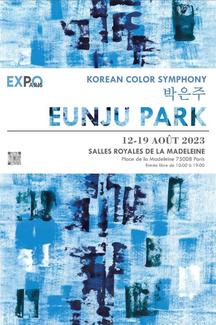 Korean Color Symphony par Eunju Park 12-19 août 2023 Salles Royales de la Madeleine