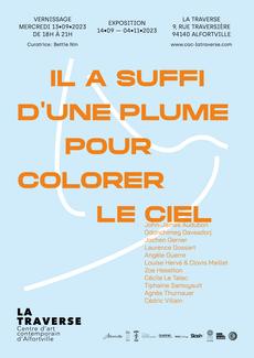 Affiche Il a suffi d'une plume pour colorer le ciel