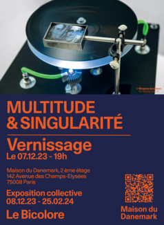 Vernissage presse, Invitation © Le Bicolore