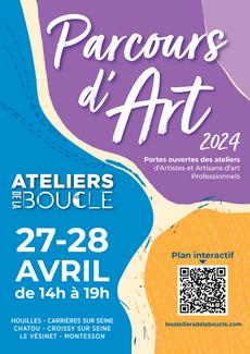 Affiche Parcours d'Art 2024