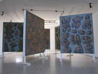 L'exposition de Jean-Paul Thaéron en 2011 à Douarnenez, vue 1