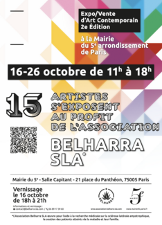 15 artistes s'exposent pour Belharra SLA