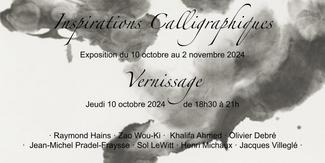 EXposition Inspirations Calligraphiques