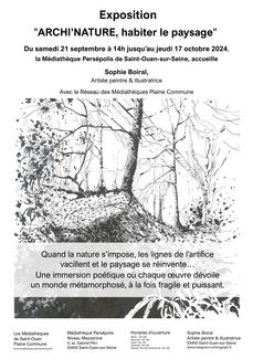 EXPOSITION : ARCHI'NATURE, habiter le paysage