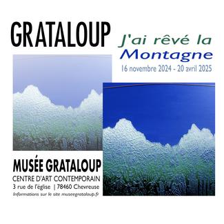 Affiche d'exposition "J'ai rêvé La Montagne"