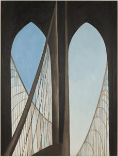 Georgia O'Keeffe, "Brooklyn Bridge", 1949