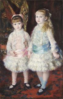 Pierre-Auguste Renoir, Rosa e azul - As meninas Cahen d'Anvers