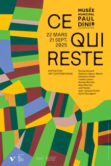 Cette affiche s'inspire d'une œuvre de Joël Paubel créée à partir d'un cadastre montrant le parcellisation d'un territoire de 30 hectares dit "Les Bons Poiriers"