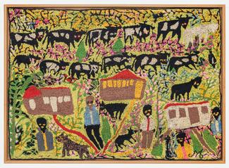 Madalena Santos Reinbolt, Boiada, [n.d.], Edmar Pinto Costa Archive. Photo: João Liberato