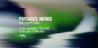 Exposition PAYSAGES INFINIS Philippe Fabian & Serge Izquierdo aka XDO