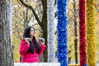 Romina De Novellis, 'Voulez-vous danser avec moi ? Merci, je ne préfère pas !', Paris+ d'Art Basel, Jardin des Tuileries, Paris, octobre 2023 