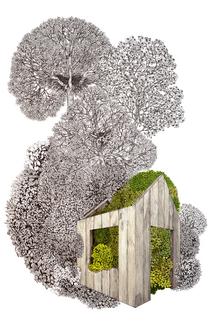 Béatrice MEUNIERT-DÉRY, Réserve naturelle-contraste