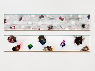 Noel DOLLA 2024 GUERNIGAZA F1 +F2 33X180CM X2 (DYPTIQUE 77X180cm) ©François Fernandez - Courtesy Ceysson & Bénétière