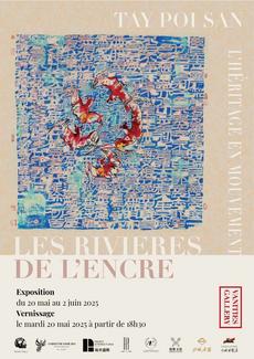 Affiche exposition Rivières d'encre