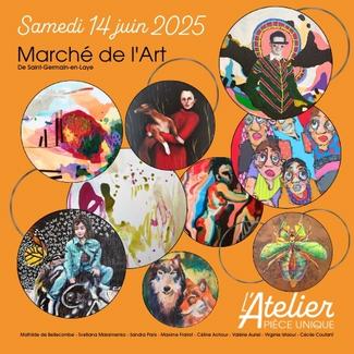 carton pour l'événement Marché de l’art de Saint-Germain-en-Laye