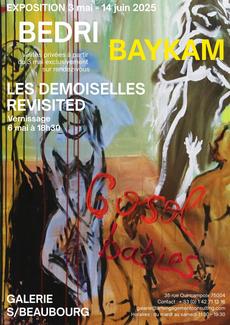 Bedri Baykam, Les Demoiselles Revisited, exposition présentée par Art Engagement Consulting, du 3 mai au 14 juin, à la Galerie S/Beaubourg (35 Rue Quincampoix, 75004 Paris)