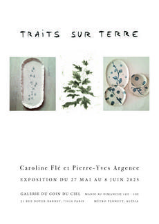 ceramiques et gravures d'un duo d'artistes