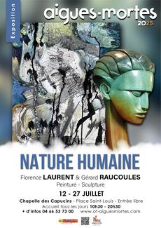 affiche de l'exposition Nature Humaine
