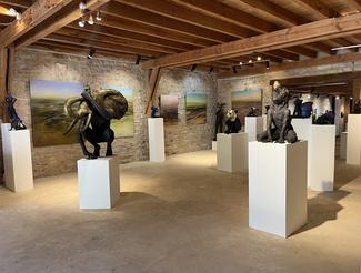 Première salle d'exposition