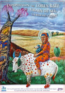 Exposition de Loren Batt au Grain de Sel, La Roche-Guyon