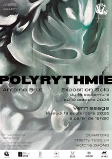 Affiche exposition Polyrythmie
