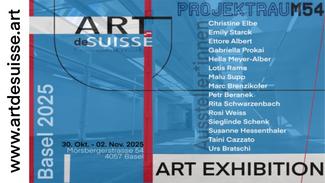ARTdeSUISSE Bâle – Édition d'automne 2025 Exposition collective dans l'espace de projet M54