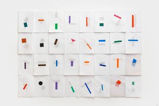 Bernard Villers, Recto/Verso, 2016, collage (courtesy the artist and Irène Laub gallery)