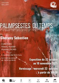 affiche exposition Palimpsestes du temps