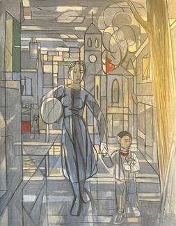 Exposition autour de Bissière à Bordeaux